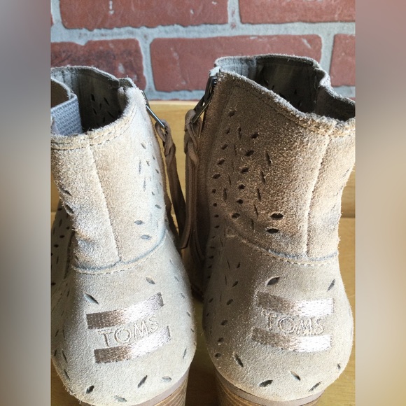 TOMS open toe heel booties - Picture 5 of 11